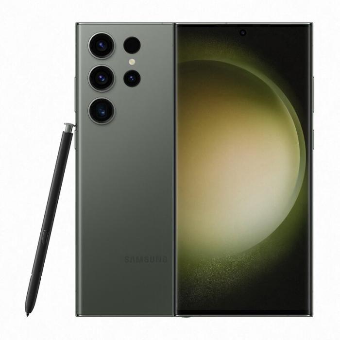 Samsung - Samsung Galaxy S23 Ultra 5G 256GB 8GB RAM - Grön