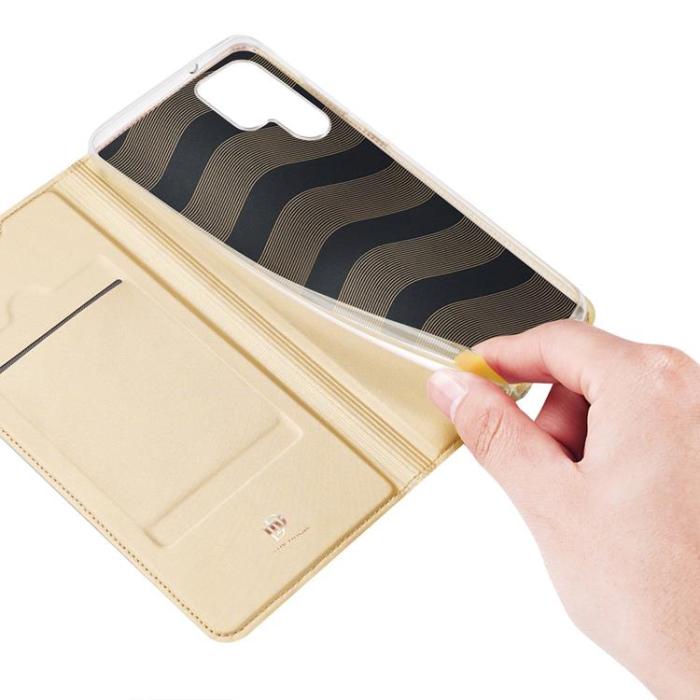 Dux Ducis - Dux Ducis Galaxy S23 Ultra Plånboksfodral Skin Series - Guld