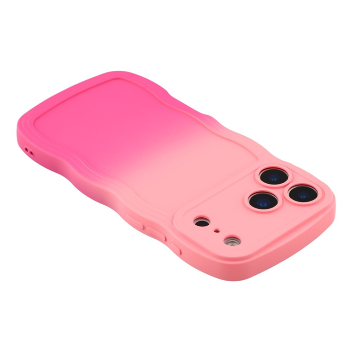 A-One Brand - iPhone 17 Pro Max Mobiskal Gradient Color TPU - Rosa + Ros