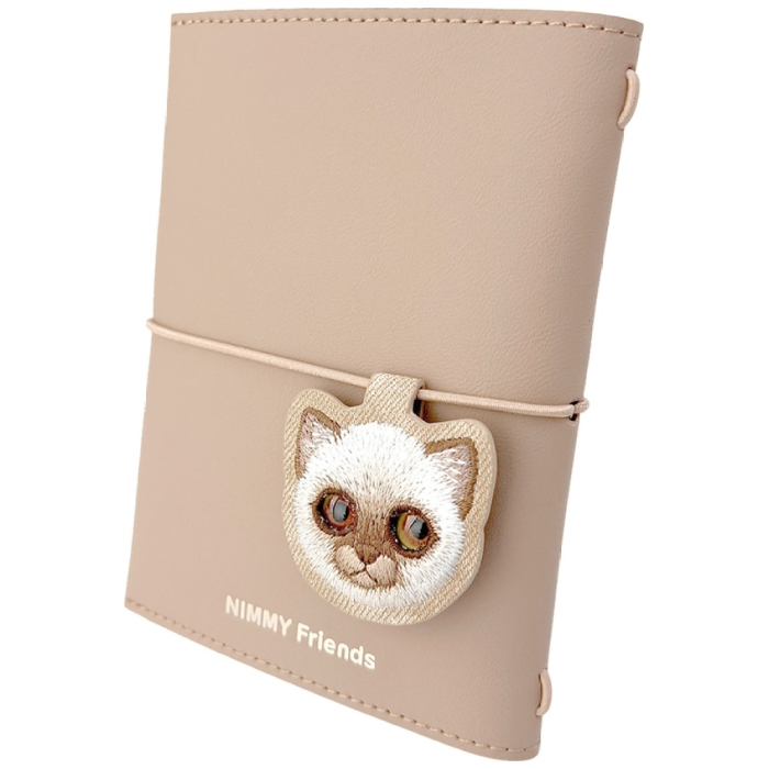 NIMMY - Nimmy 2in1-Set Notebook och Penna New Big-Eye Cute Pets 2.0 Cat - Brun