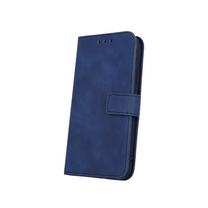 OEM - iPhone 16 Pro Max Plånboksfodral Velvet - Marinblå