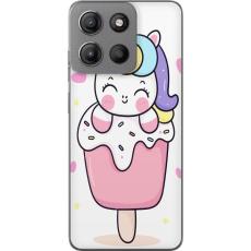 iSecrets - Mobilskal till Motorola Moto G15 Power med Glad enh&ouml;rning