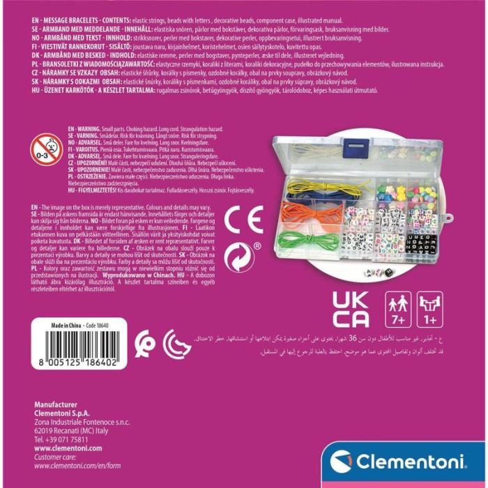 CLEMENTONI - CLEMENTONI Crazy Chic Message Bracelets