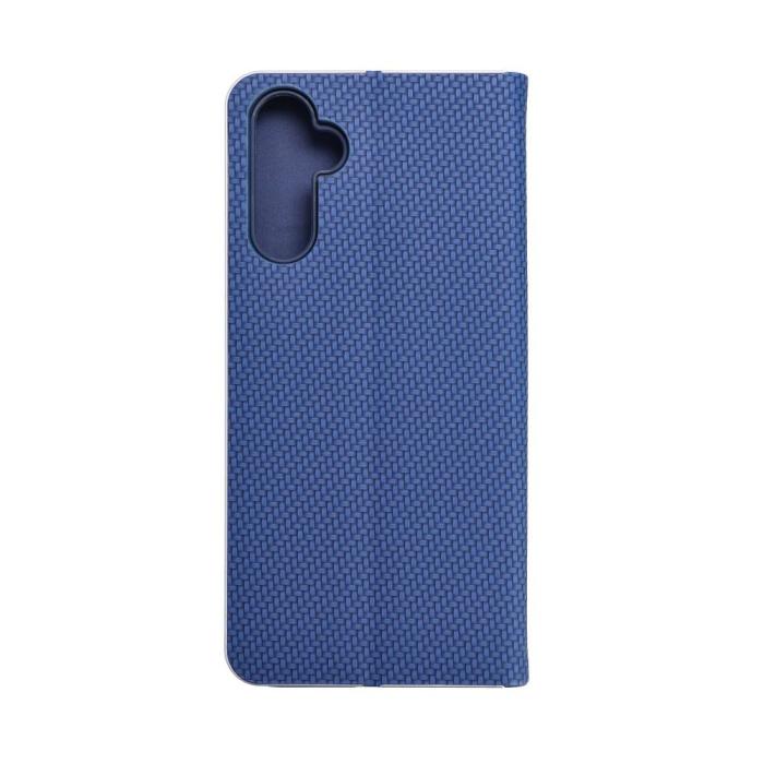 OEM - LUNA Carbon Fodral för Samsung A14 4G blå