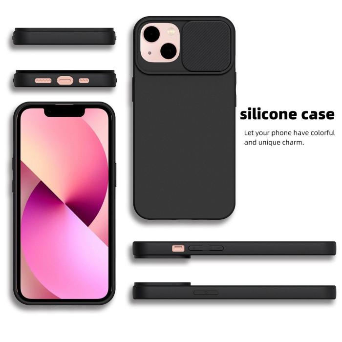 OEM - SLIDE skal för iPhone 14 Plus svart