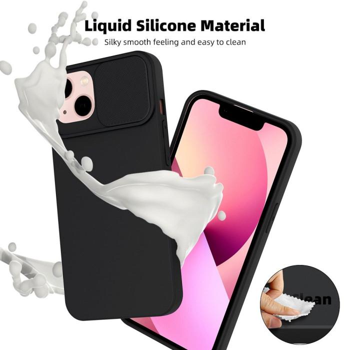 OEM - SLIDE skal för iPhone 14 Plus svart