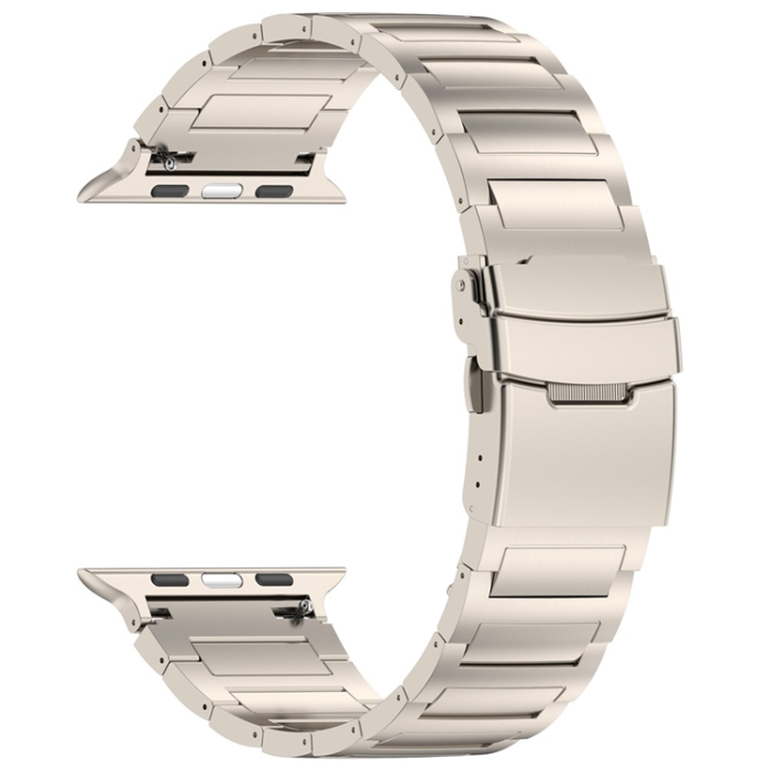 A-One Brand - Apple Watch (38/40/41/42mm) Armband Titanium Alloy - Titanium