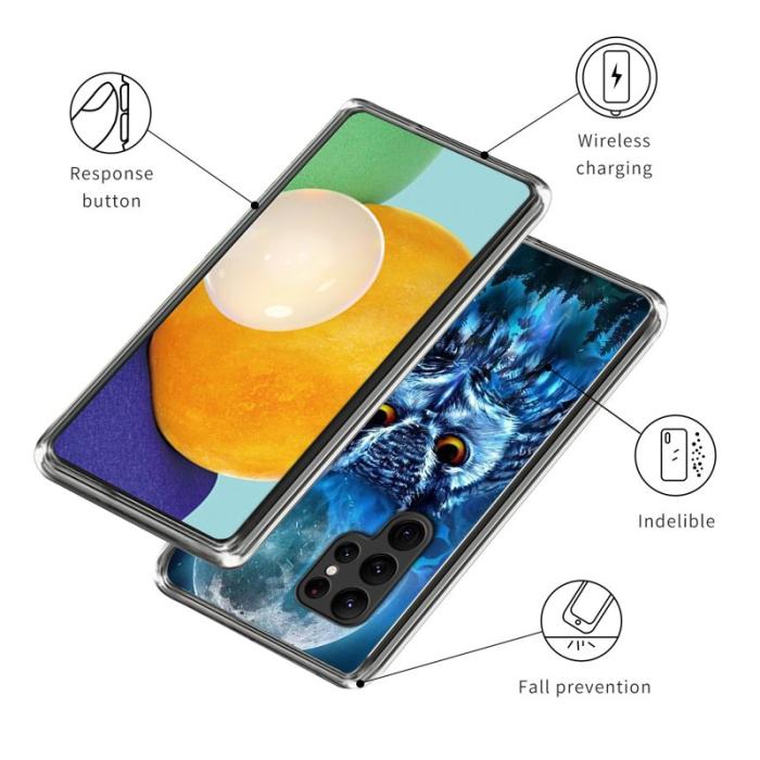 OEM - Mobilskal för Samsung Galaxy S26 Ultra Mönstertryck TPU - Skogsgök