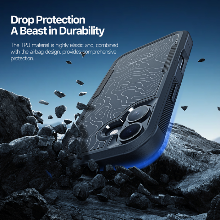 Dux Ducis - Dux Ducis iPhone 17 Mobilskal MagSafe SHLD PC + TPU - Svart