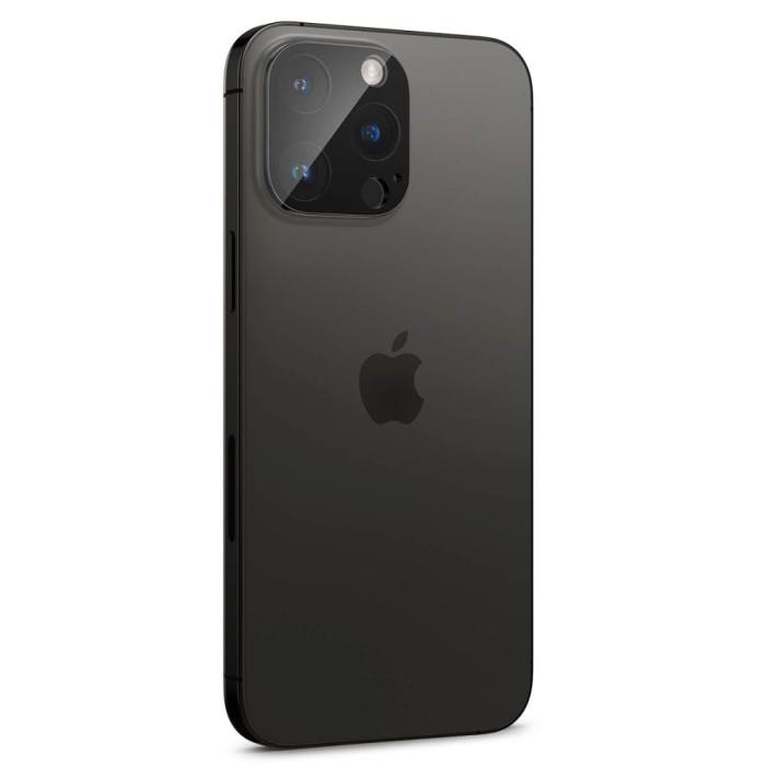 Spigen - Spigen [2-PACK] iPhone 14 Pro/14 Pro Max Kameralinsskydd i Härdat Glas