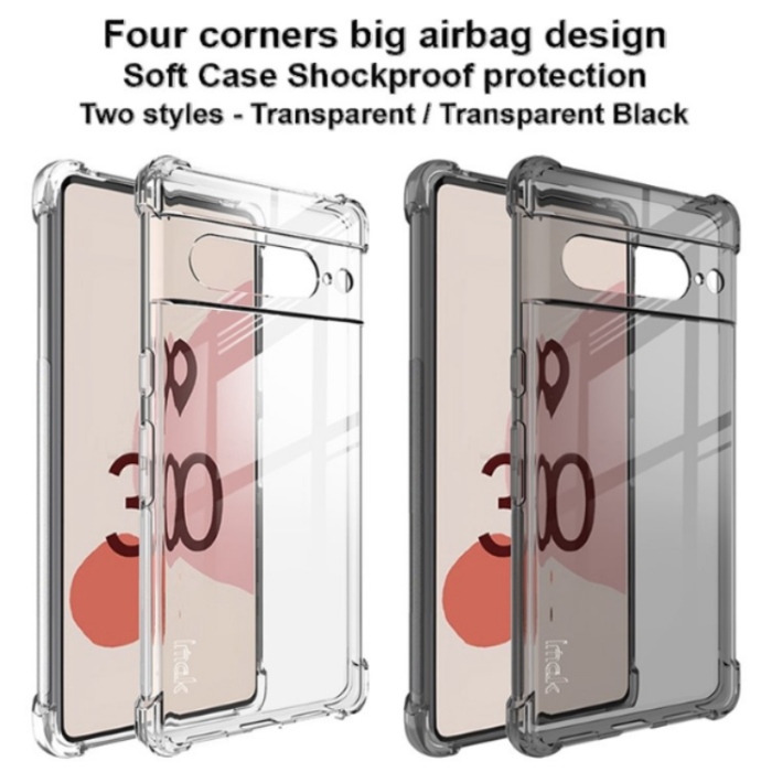 Imak - IMAK Google Pixel 7 Pro Skal Drop-Proof TPU - Clear