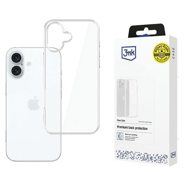 3MK iPhone 16 Mobilskal Clear - Transparent | 2353 | AlltMobil