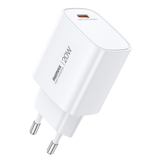 Remax - REMAX GaN Snabbladdare 20W USB-C PD EU U187-C - Vit