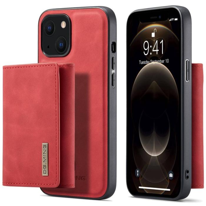 DG.MING - DG.MING M1 Series Mobilskal till iPhone 14 Plus 2-i-1 Röd