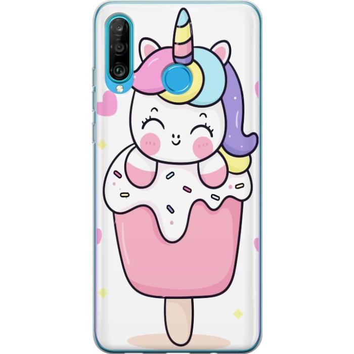 iSecrets - Mobilskal till Huawei P30 lite med Glad enhörning