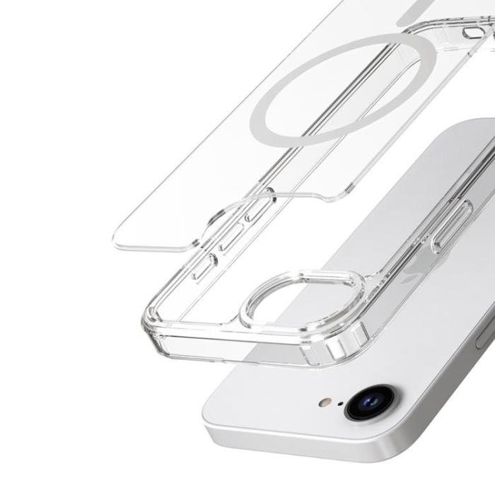 Araree - Araree iPhone 16e Mobilskal MagSafe Duple - Transparent
