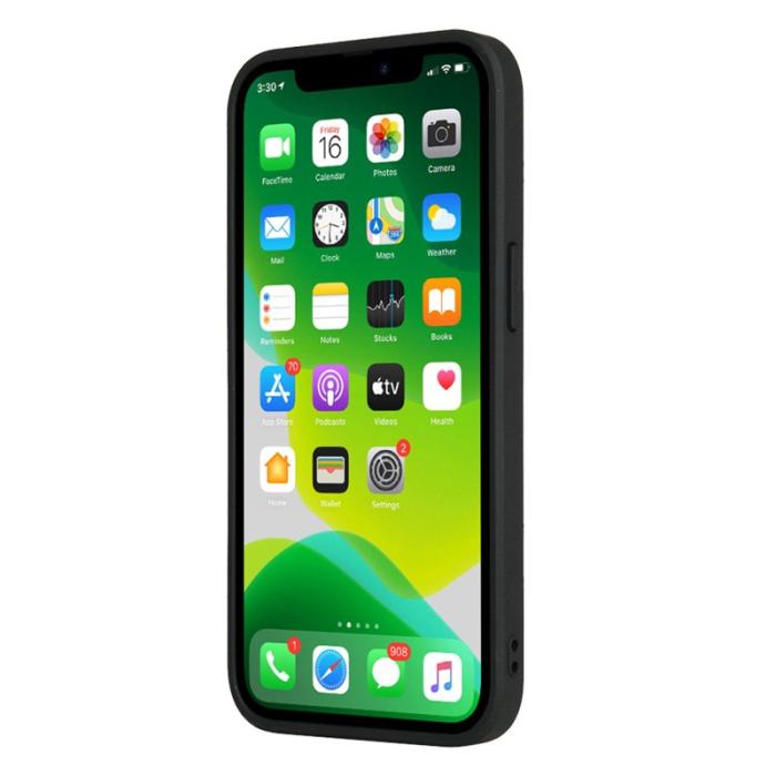 FIERRE SHANN - FIERRE SHANN iPhone 13 Fodral KonstLäder - Elefantmönster