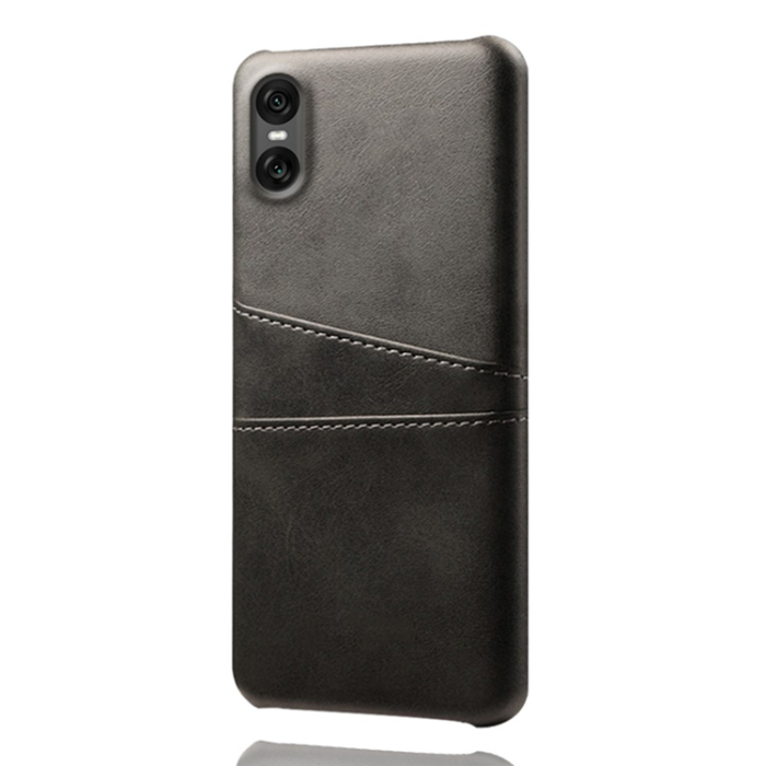 A-One Brand - Sony Xperia 10 VII Mobilskal med Dual Kortfack - Svart