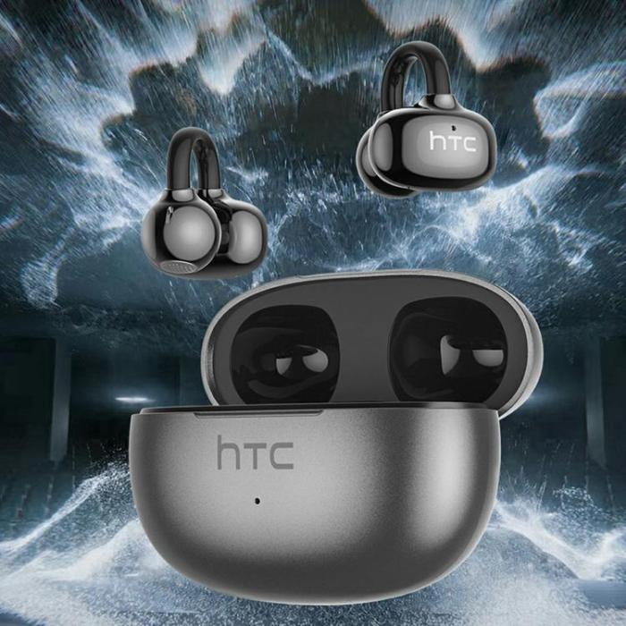 HTC - HTC In-Ear Trådlösa Sport Hörlurar Bluetooth 6.0 Clip-On NE55