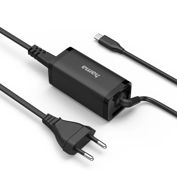 Hama - Hama Snabbladdare 45W USB-C Gan Notebook Power Supply