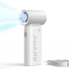 Jisulife - Jisulife Bärbar USB Handfläkt 3600 mAh Life9 - Grå