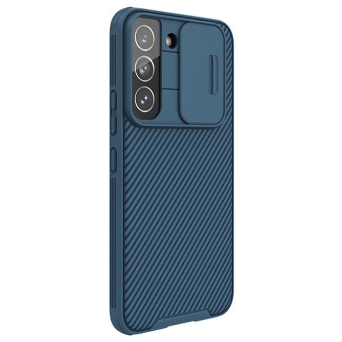 Nillkin - Nillkin Camshield Skal Galaxy S22 5G - Blå