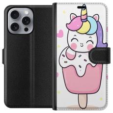 iSecrets - Plånboksfodral till Apple iPhone 16 Pro Max med Glad enhörning