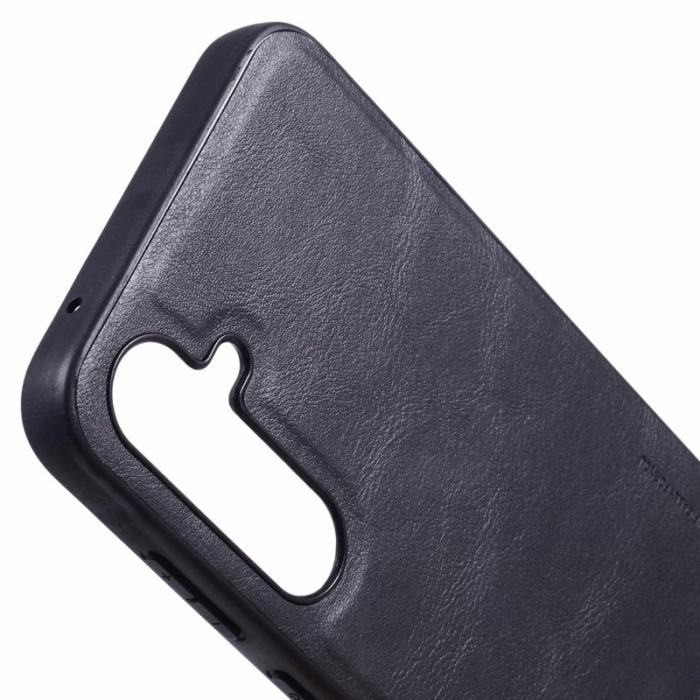 X-Level - X-LEVEL Bojue-3 Mobilskal till Samsung Galaxy S25 Läder Svart