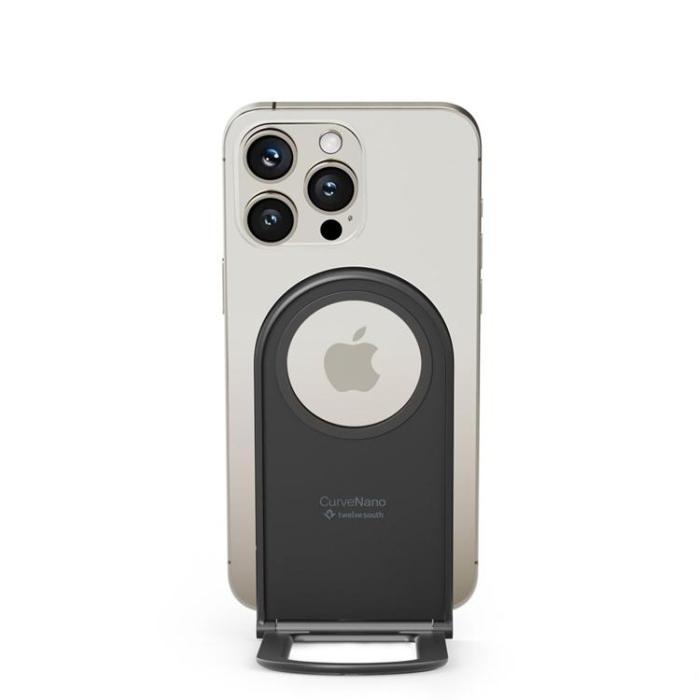 Twelve South - Twelve South MagSafe Bärbart Mobilstativ med Hållare Curve Nano - Skiffer
