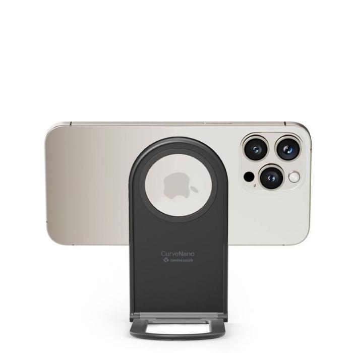 Twelve South - Twelve South MagSafe Bärbart Mobilstativ med Hållare Curve Nano - Skiffer