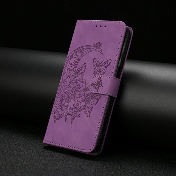 OEM - Samsung Galaxy S26 Ultra Fodral Konstläder Ställ - Lila
