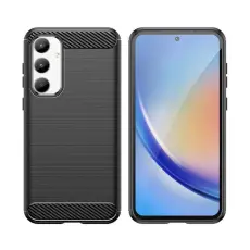 OEM - Mobilskal till Galaxy A35 Carbon - Svart