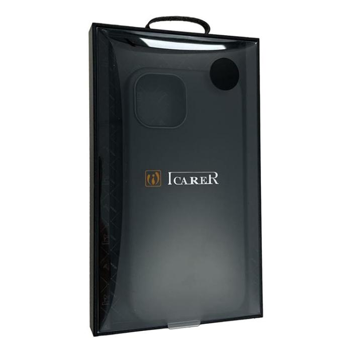 UTGATT5 - iCarer CH Magsafe Läder Skal iPhone 13 mini - Svart