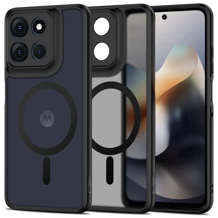 Tech-Protect Motorola Moto G56 Mobilskal Magsafe Matte - Svart | 2353 | AlltMobil