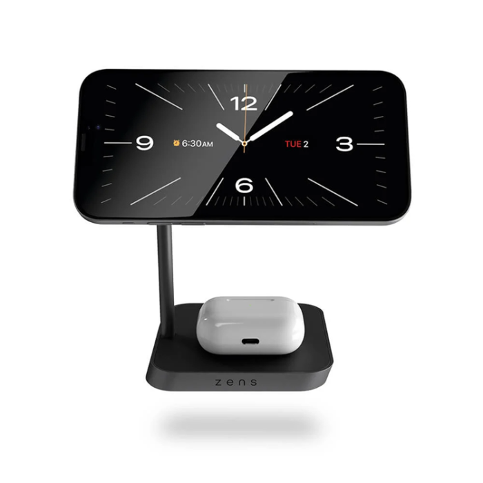 ZENS - Zens 2-in-1 Trådlös laddare MagSafe