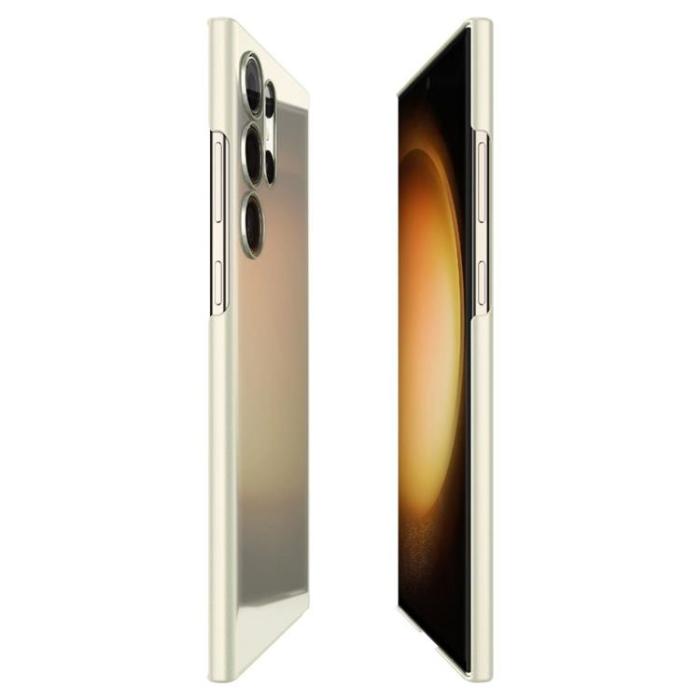 UTGATT - Spigen Galaxy S23 Ultra Mobilskal Airskin - Shiny Cream