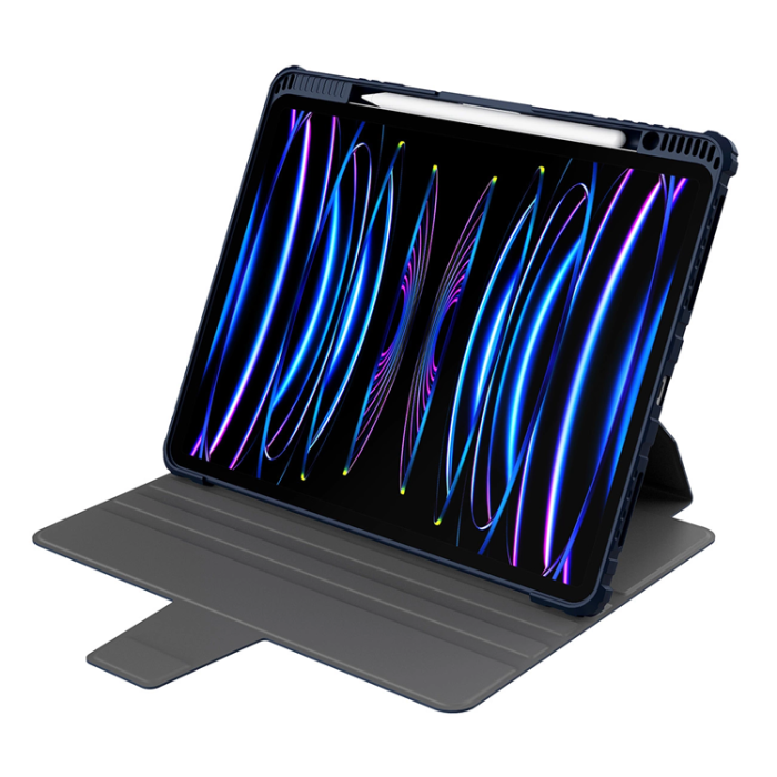 Nillkin - Nillkin iPad Pro 12.9 (2020/2021/2022) Fodral SnapSafe - Blå