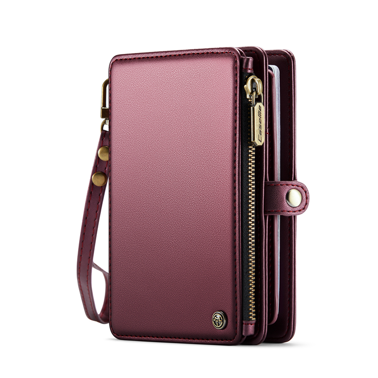 DG.MING Passhållare Plånbok RFID Korthållare (Röd) | 2353 | AlltMobil