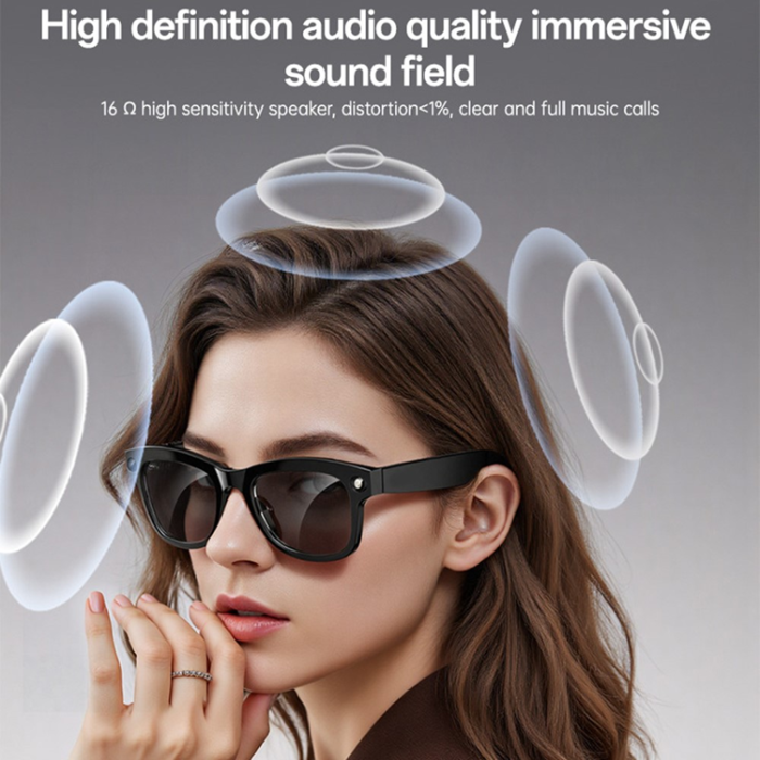 Yesido - YESIDO Vattentäta Smart AI-Glasögon med HD-kamera IO42 IP67