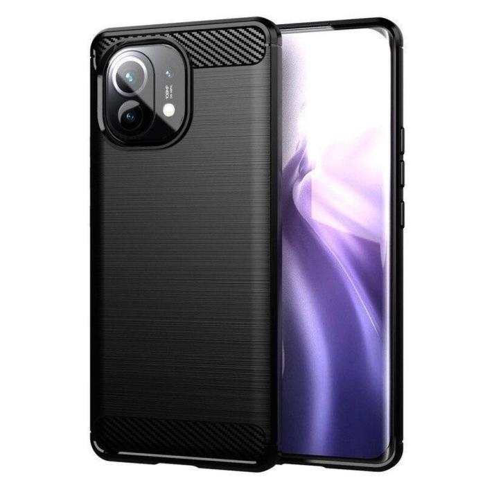 Forcell - Forcell Xiaomi 11T/11T Pro Mobilskal Carbon - Svart