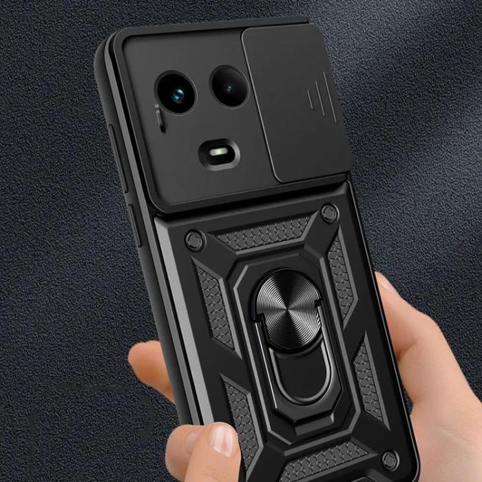 Tech-Protect - Tech-Protect Realme 11 5G Mobilskal Camshield Pro - Svart