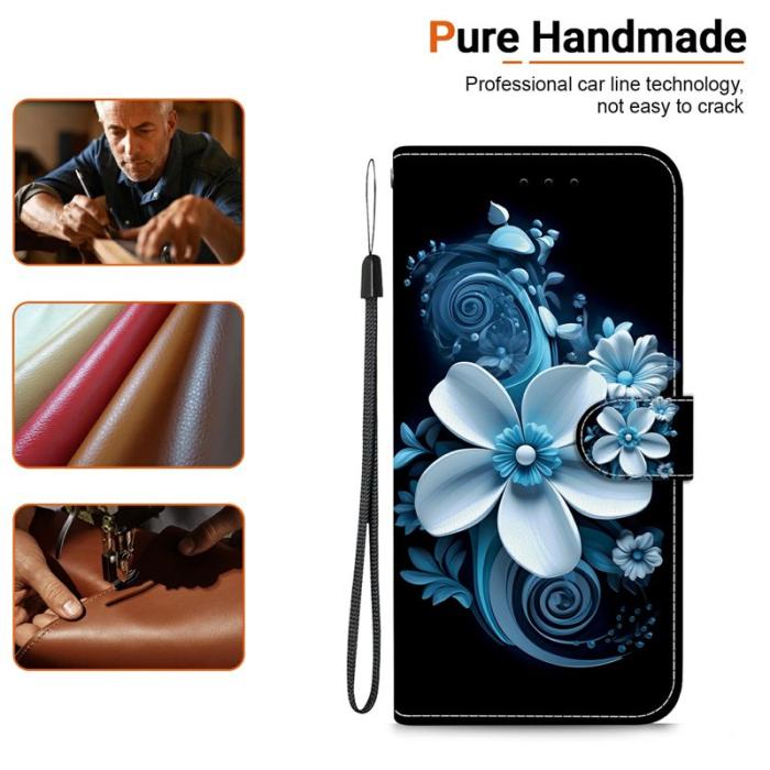 OEM - Samsung Galaxy S26 / S26 Pro Plånboksfodral Mönstertryck Konstläder - Svart
