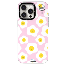 YOUNGKIT - YOUNGKIT iPhone 14 Pro Mobilskal MUScx003-Poached Egg - Rosa