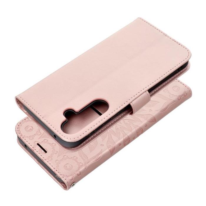 OEM - Galaxy A55 5G Plånboksfodral Mezzo - Mandala Rose Guld