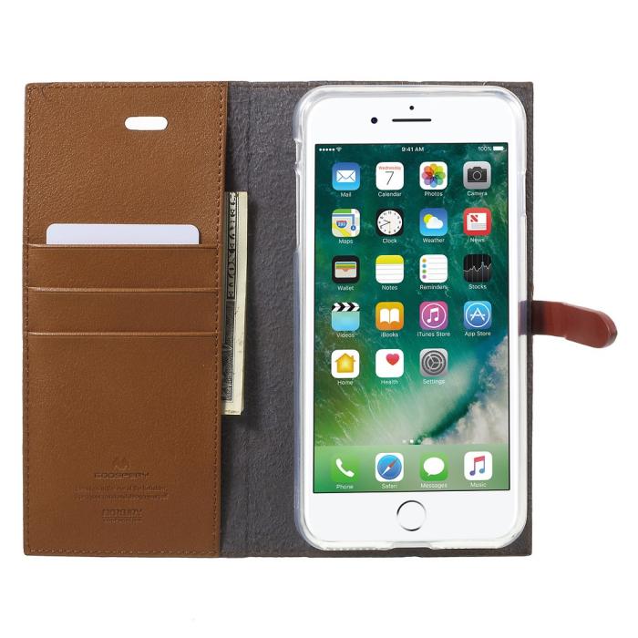 Mercury - Mercury Fodral till iPhone 7 Plus & iPhone 8 Plus - Brun