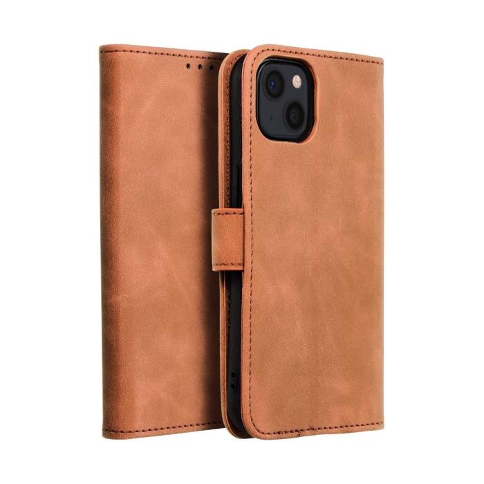 OEM - Forcell iPhone 13 Pro Plånboksfodral Tender - Brun