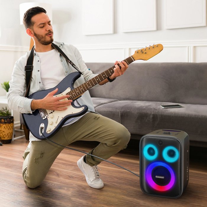 Tronsmart - Tronsmart Trådlös Högtalare 120W med 2 Mikrofoner Halo 200 - Svart