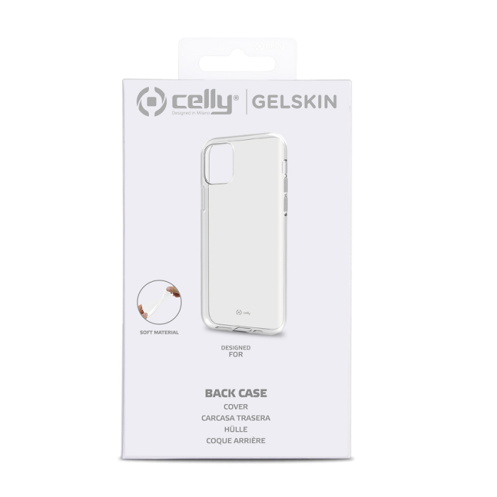 Celly - Celly Gelskin - Mobilskal iPhone 12 & 12 Pro - Clear