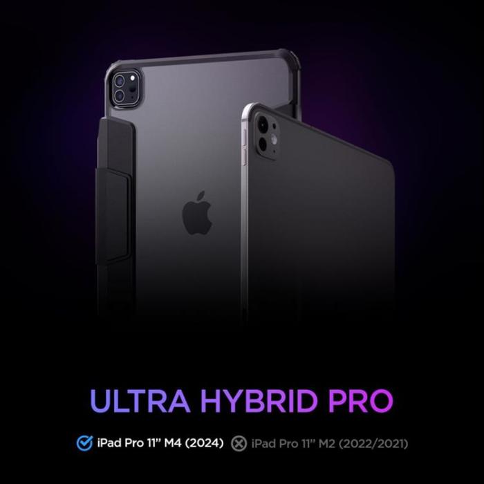 UTGATT - Spigen iPad Pro 11 (2024) Fodral Ultra Hybrid - Svart