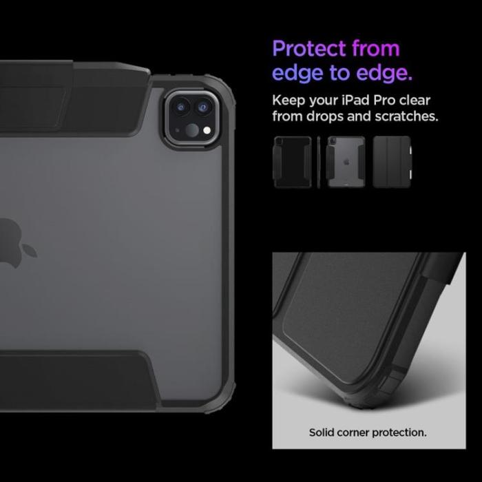 UTGATT - Spigen iPad Pro 11 (2024) Fodral Ultra Hybrid - Svart